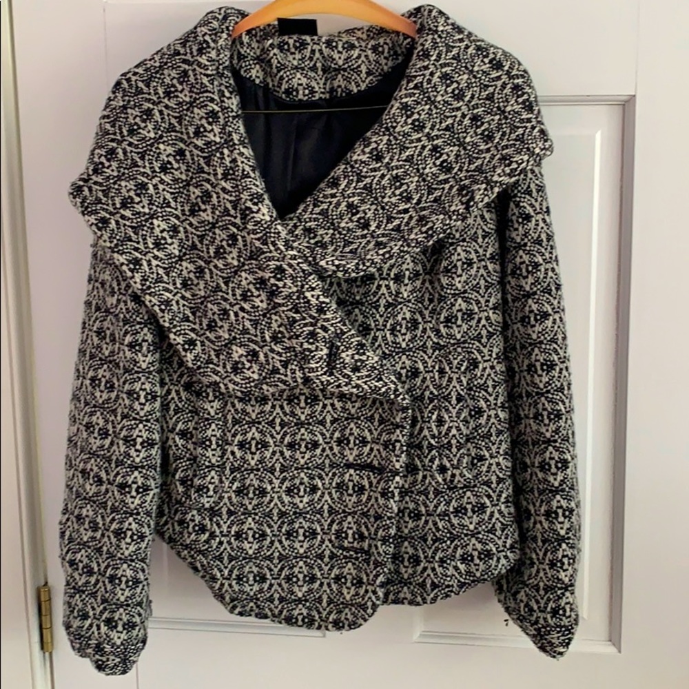 BDG Cropped Wool Pea Coat
